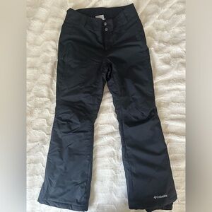 Columbia Classic Black snow pants XS